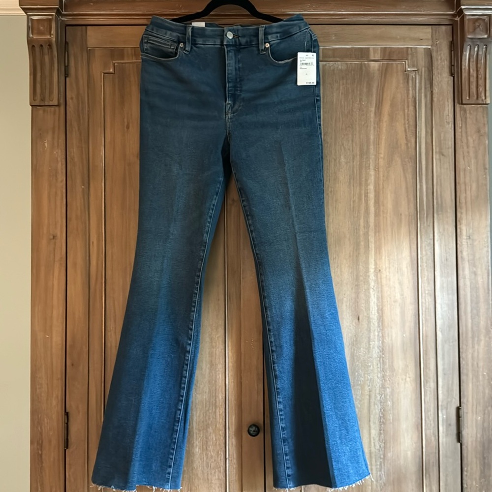 Good American good legs flare Jean